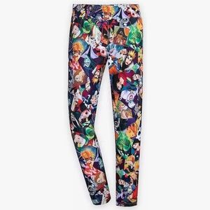 New Authentic Disney Villains Leggings Tights